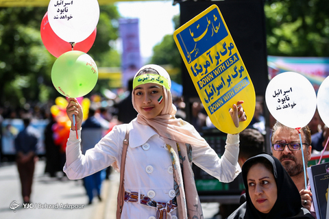 راهپیمایی روز جهانی قدس در تبریز