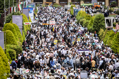 راهپیمایی روز جهانی قدس در اصفهان