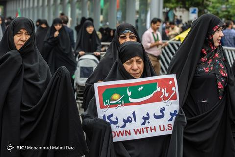 راهپیمایی روز جهانی قدس در مشهدمقدس