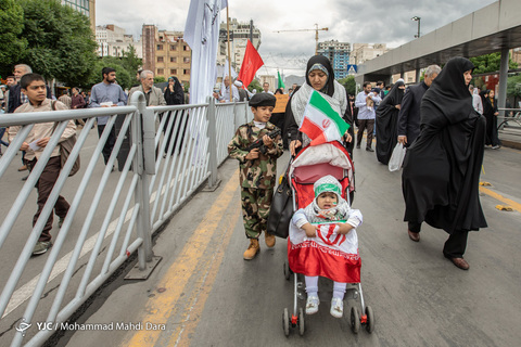 راهپیمایی روز جهانی قدس در مشهدمقدس