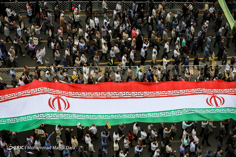راهپیمایی روز جهانی قدس در مشهد مقدس