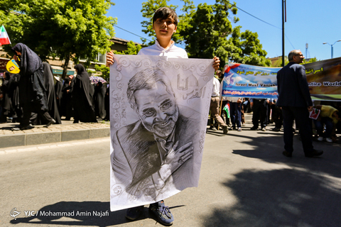 راهپیمایی روز جهانی قدس در همدان