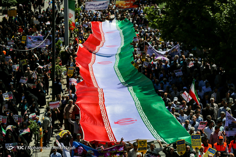 راهپیمایی روز جهانی قدس در همدان