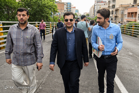 حضور علی‌اکبر رائفی‌پور در راهپیمایی روز جهانی قدس ۹۸ تهران