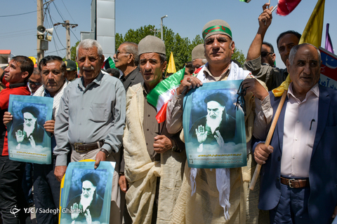 راهپیمایی روز جهانی قدس در یاسوج