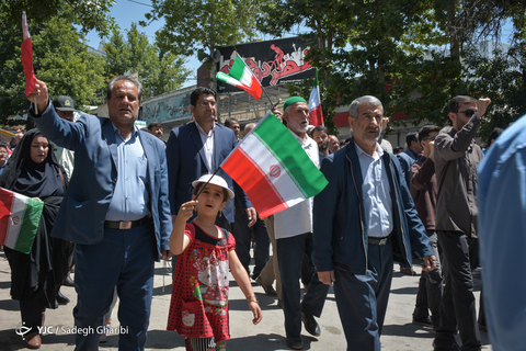 راهپیمایی روز جهانی قدس در یاسوج