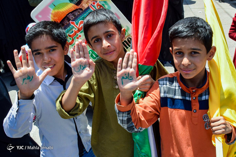 راهپیمایی روز جهانی قدس در یاسوج