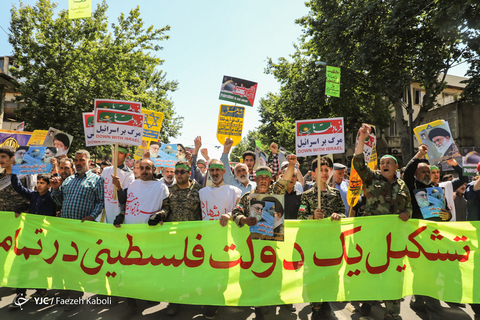 راهپیمایی روز جهانی قدس در گرگان