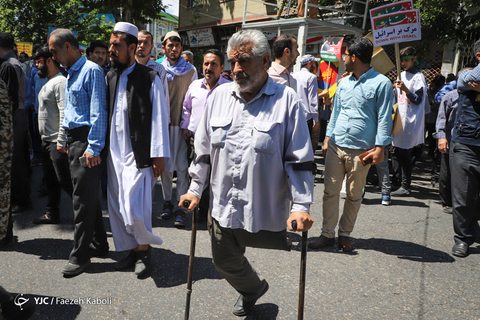 راهپیمایی روز جهانی قدس در گرگان