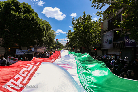 راهپیمایی روز جهانی قدس در قزوین