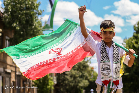 راهپیمایی روز جهانی قدس در قزوین