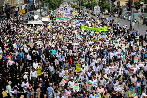 راهپیمایی روز جهانی قدس در شیراز