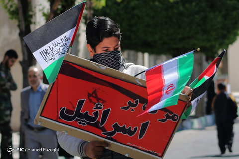 راهپیمایی روز جهانی قدس در زنجان