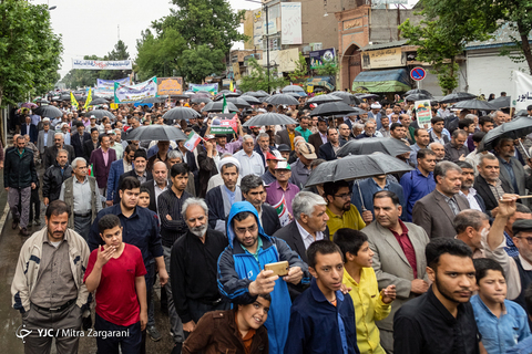 راهپیمایی روز جهانی قدس در نیشابور
