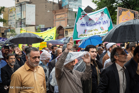 راهپیمایی روز جهانی قدس در نیشابور