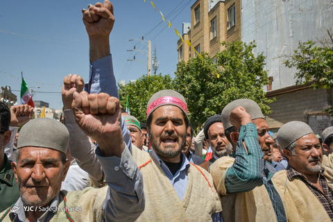 راهپیمایی روز جهانی قدس در نیشابور