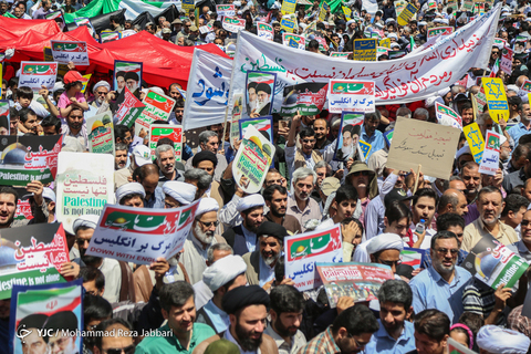 راهپیمایی روز جهانی قدس در قم
