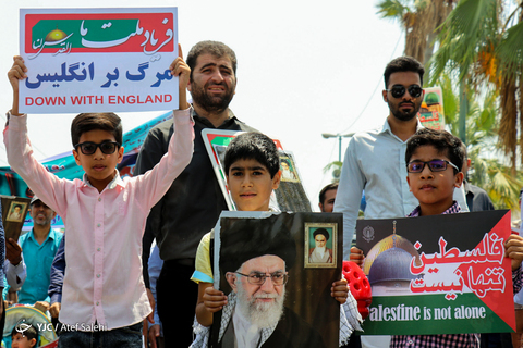 راهپیمایی روز جهانی قدس در بندرعباس