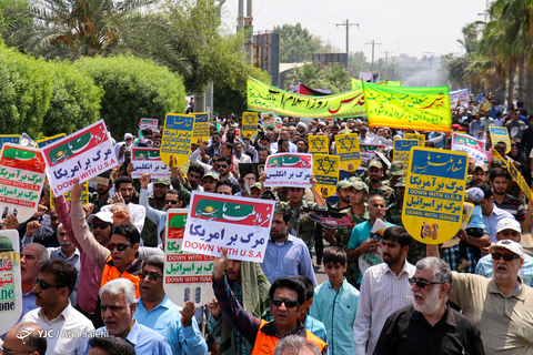 راهپیمایی روز جهانی قدس در بندرعباس