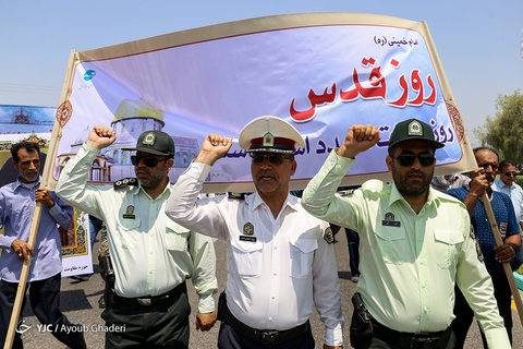 راهپیمایی روز جهانی قدس در کیش