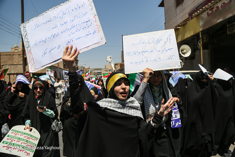 راهپیمایی روز جهانی قدس در اهواز