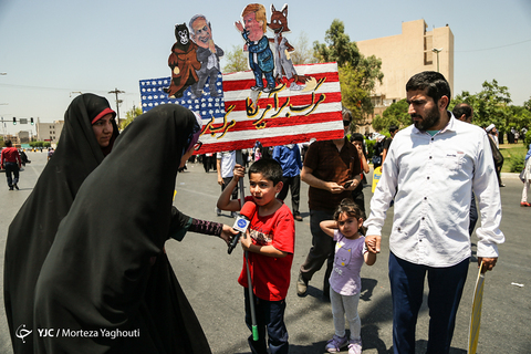 راهپیمایی روز جهانی قدس در اهواز