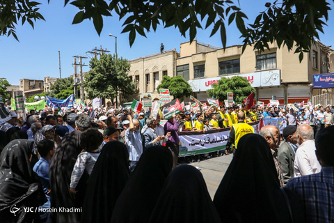 راهپیمایی روز جهانی قدس در اراک