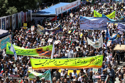 راهپیمایی روز جهانی قدس در اراک