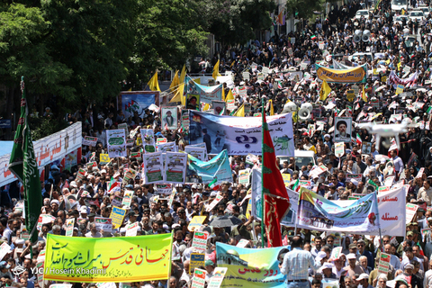 راهپیمایی روز جهانی قدس در اراک