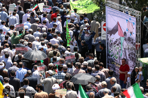 راهپیمایی روز جهانی قدس در اراک