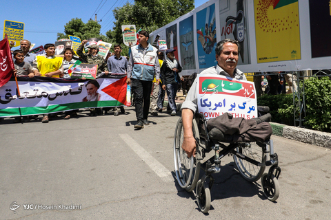 راهپیمایی روز جهانی قدس در اراک