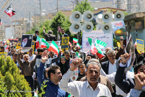 راهپیمایی روز جهانی قدس در ایلام
