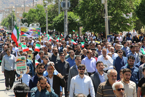 راهپیمایی روز جهانی قدس در ایلام
