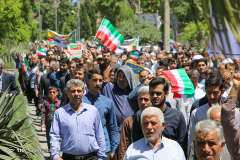 راهپیمایی روز جهانی قدس در ایلام