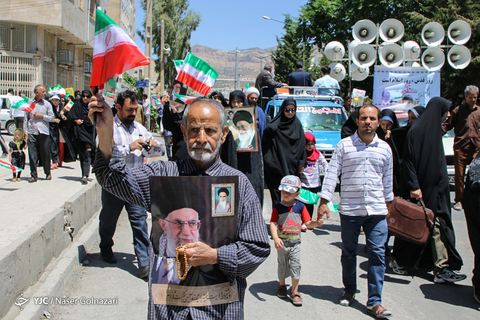 راهپیمایی روز جهانی قدس در ایلام