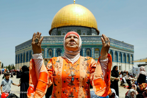 روز قدس در مسجد الاقصی