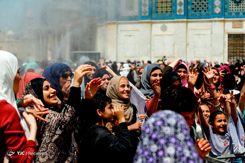 روز قدس در مسجد الاقصی