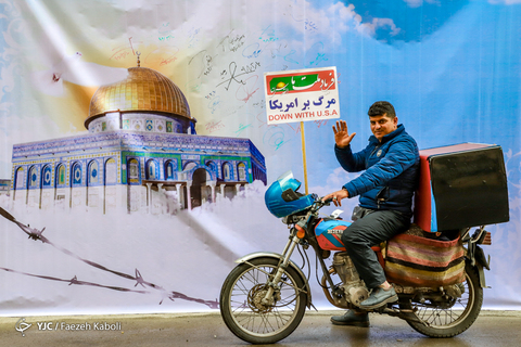 حمید حاجی لری، پیک موتوری.