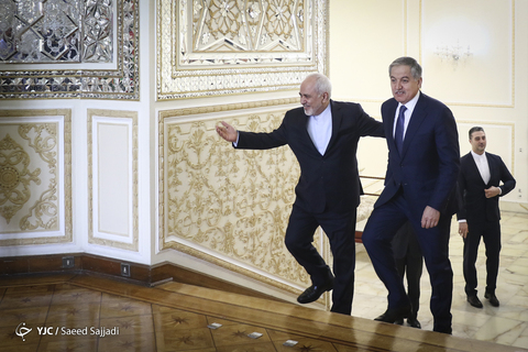 دیدار وزیر امور خارجه تاجیکستان با ظریف