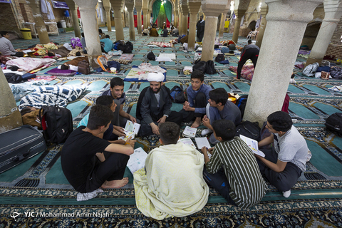 اعتکاف رمضانیه در مسجد جامع همدان