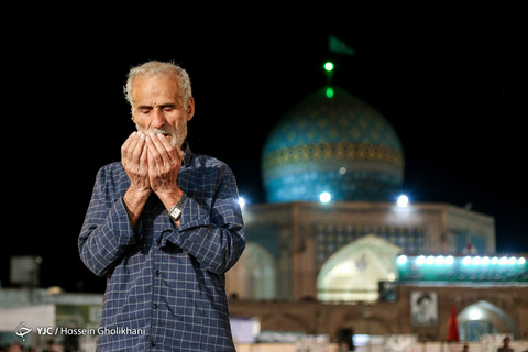 مراسم «شب وداع» با ماه رمضان در قزوین