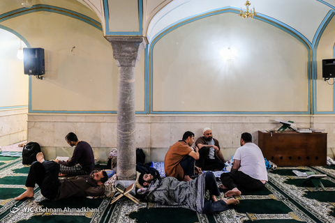 اعتکاف رمضانیه در مسجد جامع حرم عبدالعظیم حسنی(ع)