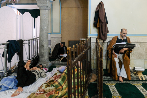 اعتکاف رمضانیه در مسجد جامع حرم عبدالعظیم حسنی(ع)