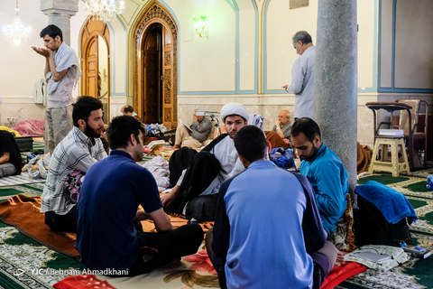 اعتکاف رمضانیه در مسجد جامع حرم عبدالعظیم حسنی(ع)