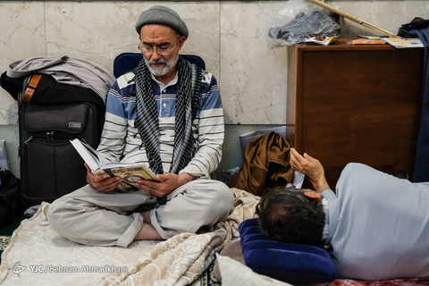 اعتکاف رمضانیه در مسجد جامع حرم عبدالعظیم حسنی(ع)