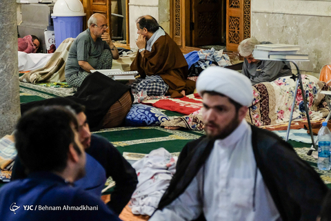 اعتکاف رمضانیه در مسجد جامع حرم عبدالعظیم حسنی(ع)