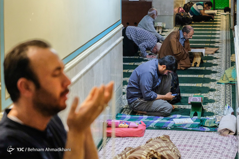 اعتکاف رمضانیه در مسجد جامع حرم عبدالعظیم حسنی(ع)