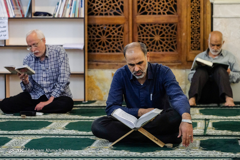اعتکاف رمضانیه در مسجد جامع حرم عبدالعظیم حسنی(ع)
