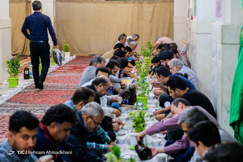 اعتکاف رمضانیه در مسجد جامع حرم عبدالعظیم حسنی(ع)