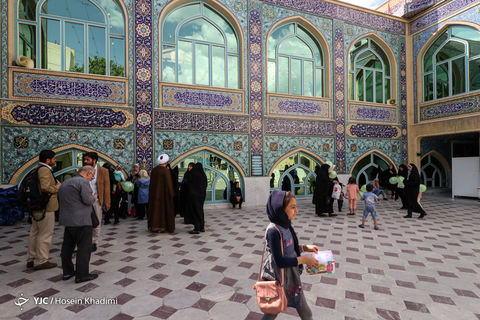 محفل انس با قرآن در مسجد حاج آقا صابر اراک
